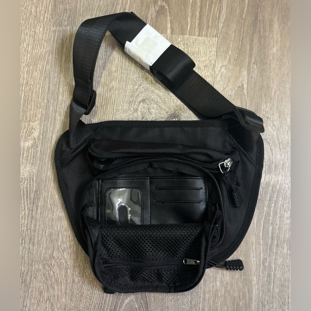 NWT Harley-Davidson® Women's Deluxe 'Fanny Pack' Adjustable Waist Strap Black - Picture 6 of 8